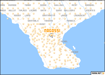 map of Nagossi