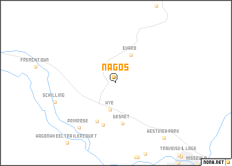 map of Nagos