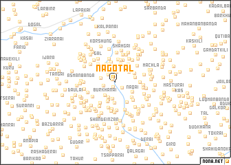 map of Nāgotal