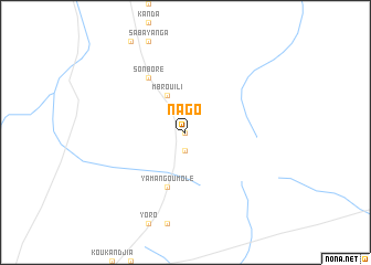 map of Nago