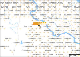 map of Nāgpāra