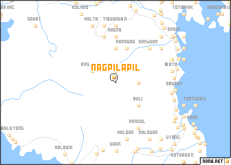 map of Nagpilapil