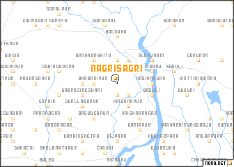 map of Nāgri Sāgri