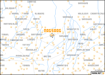 map of Nagsaag