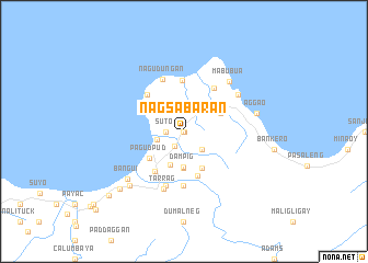 map of Nagsabaran