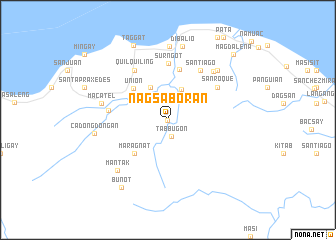 map of Nagsaboran