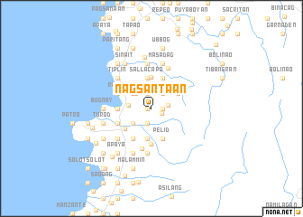 map of Nagsantaan