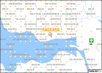 map of Nāgsasa