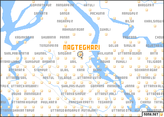 map of Nāg Teghari