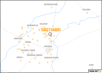 map of Nāgtihāri