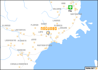 map of Naguabo