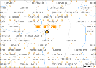 map of Naguaterique