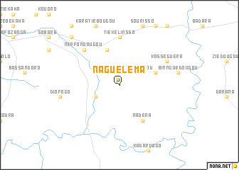 map of Naguéléma