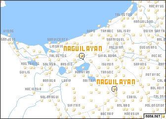 map of Naguilayan