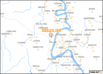 map of Naguilian