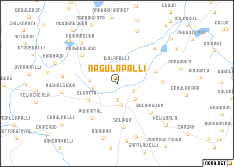 map of Nāgulapalli