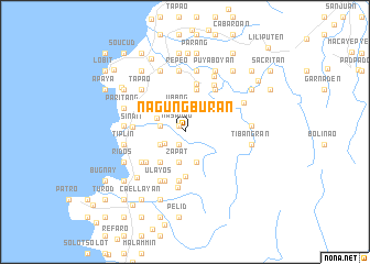 map of Nagungburan