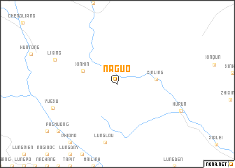 map of Naguo