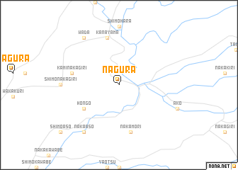 map of Nagura
