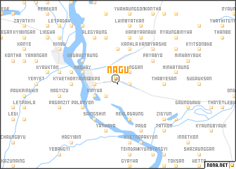 map of Nagu