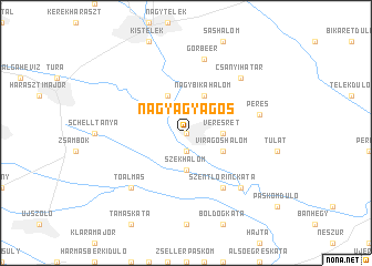 map of Nagyagyagos