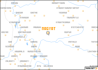 map of Nagyat