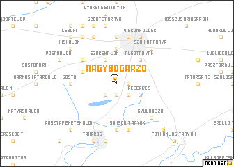 map of Nagybogárzó