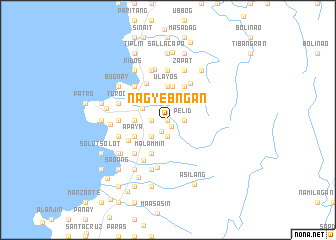 map of Nagyebngan