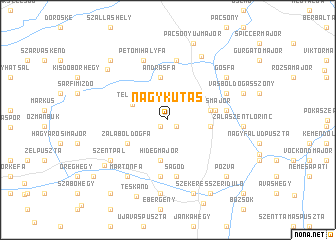 map of Nagykutas