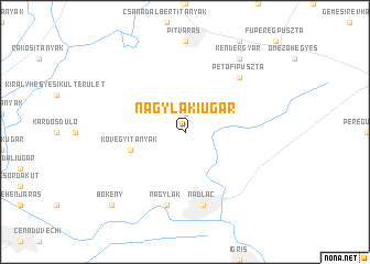 map of Nagylakiugar