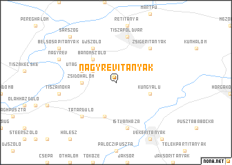 map of Nagyrévitanyák