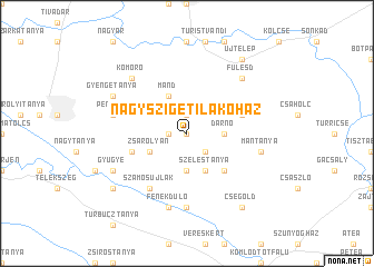 map of Nagyszigeti Lakóház