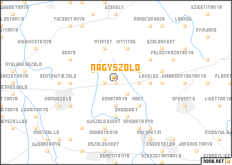 map of Nagyszőlő