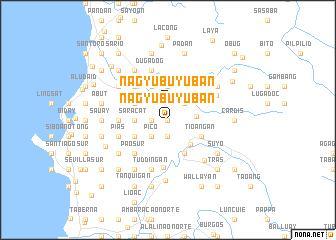 map of Nagyubuyuban