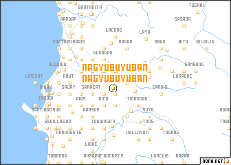 map of Nagyubuyuban