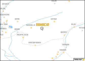 map of Nǝhǝcir