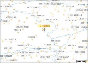 map of Nahana