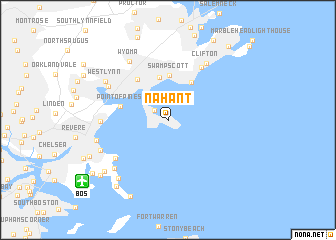 map of Nahant