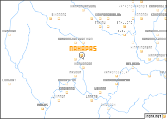 map of Nahapas