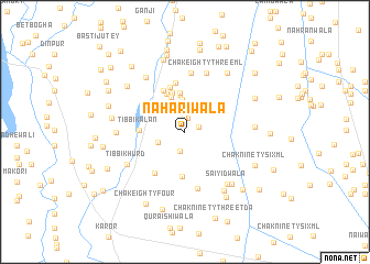 map of Nahārīwāla