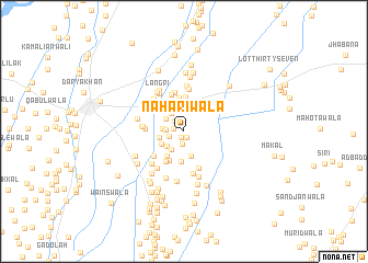 map of Nahāriwāla