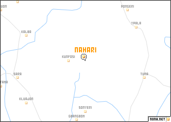 map of Nahari