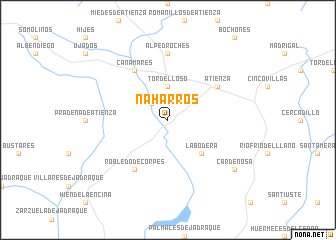 map of Naharros