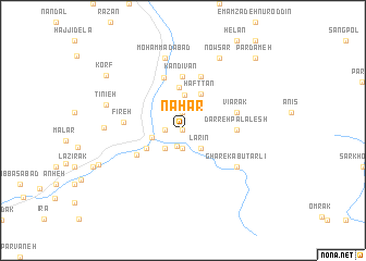 map of Nahar