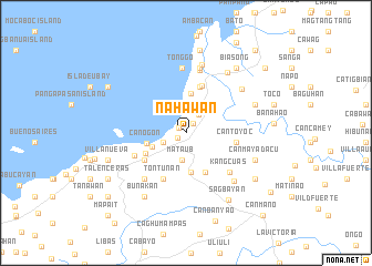 map of Nahawan