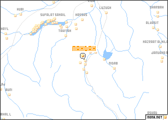 map of Nahdah