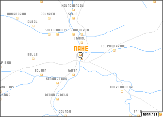 map of Nahé