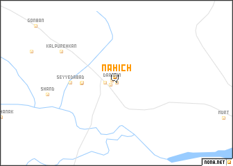 map of Nāhīch