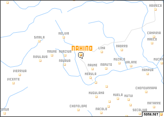 map of Nahino