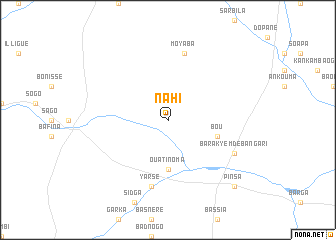 map of Nahi